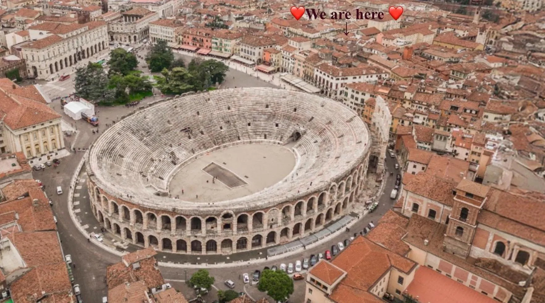 Apartmán Balcony On Arena Verona 0*,
